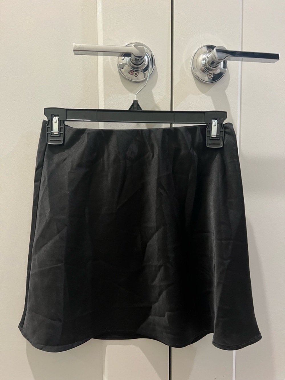 Forever 21 Black A-Line Mini Skirt
